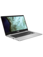 ASUS C423NA-EB0462 Chromebook 36,56 cm (14") Full HD IPS Celeron N3350, 4GB RAM, 64GB eMMC, ChromeOS, QWERTZ - Silber