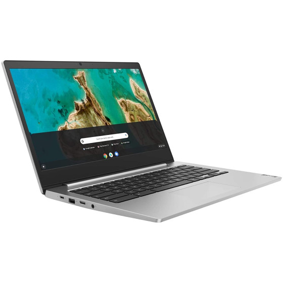 Lenovo IdeaPad 3 14IGL05 (82C1001YGE )Chromebook 35,6 cm (14) HD Intel Celeron N4020, 4GB RAM, 64GB eMMC, Intel UHD Graphics 600, ChromeOS, QWERTZ - Platinum Grey