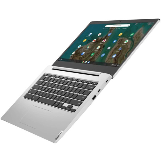 Lenovo IdeaPad 3 14IGL05 (82C1001YGE )Chromebook 35,6 cm (14) HD Intel Celeron N4020, 4GB RAM, 64GB eMMC, Intel UHD Graphics 600, ChromeOS, QWERTZ - Platinum Grey