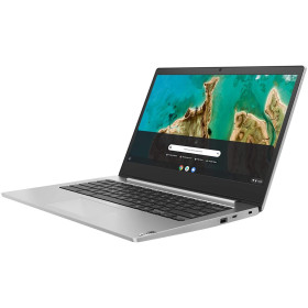 Lenovo IdeaPad 3 14IGL05 (82C1001YGE )Chromebook 35,6 cm (14") HD Intel Celeron N4020, 4GB RAM, 64GB eMMC, Intel UHD Graphics 600, ChromeOS, QWERTZ - Platinum Grey
