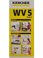 Kärcher WV 5 Plus N Akku Fenstersauger, bis zu 35 min. Akkulaufzeit - Gelb